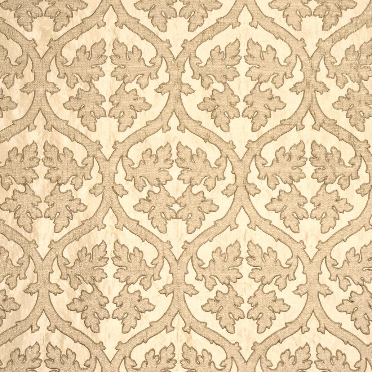 64741 Ravenna Embroidery Camel Fabric