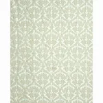 Schumacher 64740 Ravenna Embroidery Mineral fabric swatch