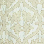 Schumacher 64740 Ravenna Embroidery Mineral fabric swatch