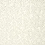 Schumacher 64743 Ravenna Embroidery Silver fabric swatch