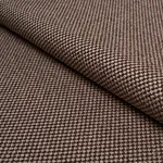Schumacher 86264 Raye Performance Brown fabric swatch