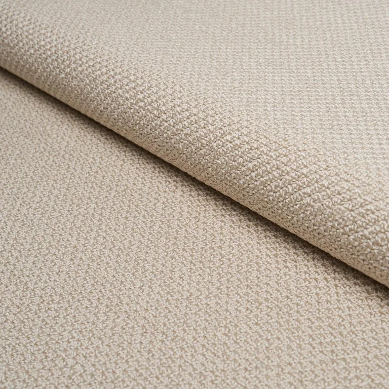 Schumacher 86261 Raye Performance Oat fabric swatch