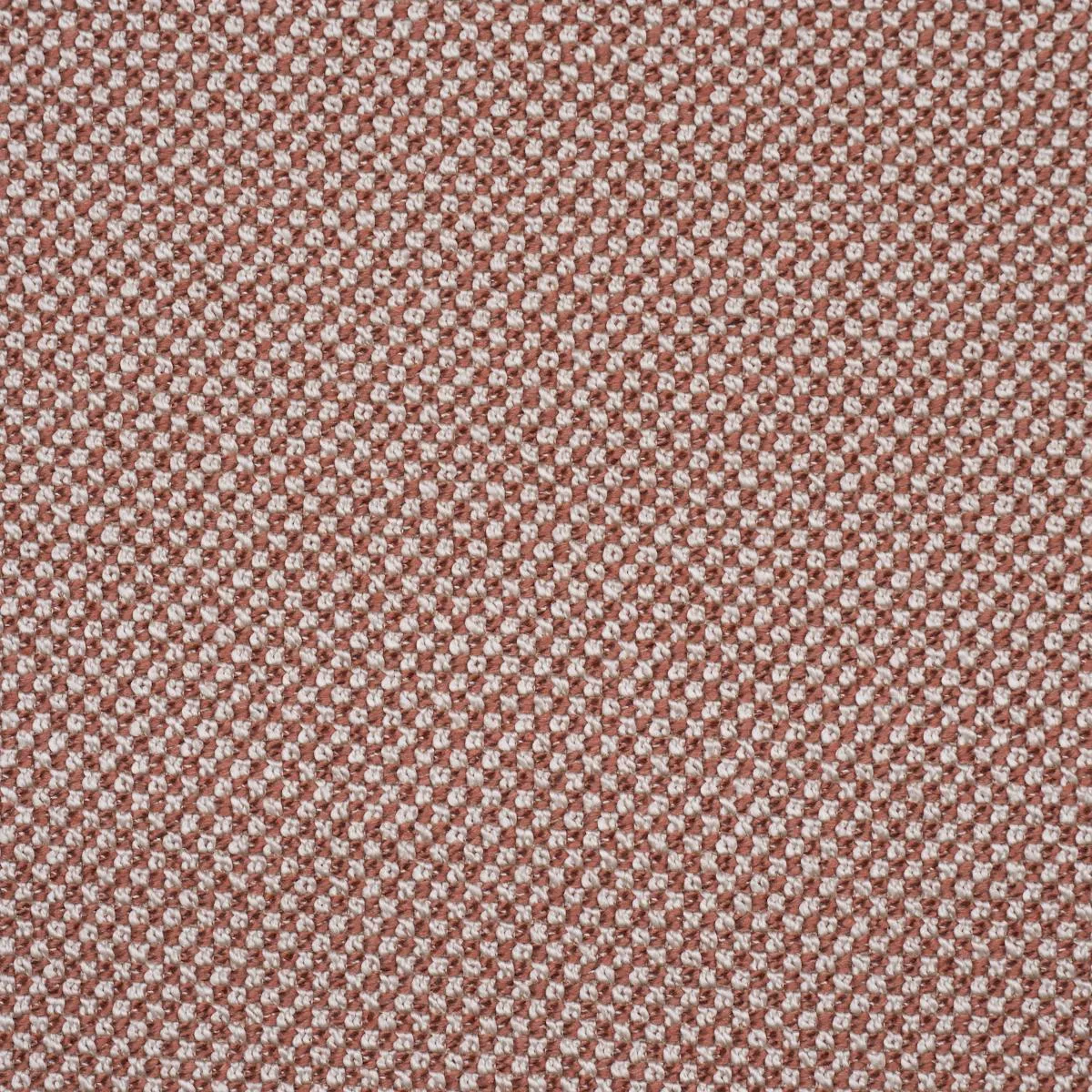 Schumacher 86263 Raye Performance Terracotta fabric swatch