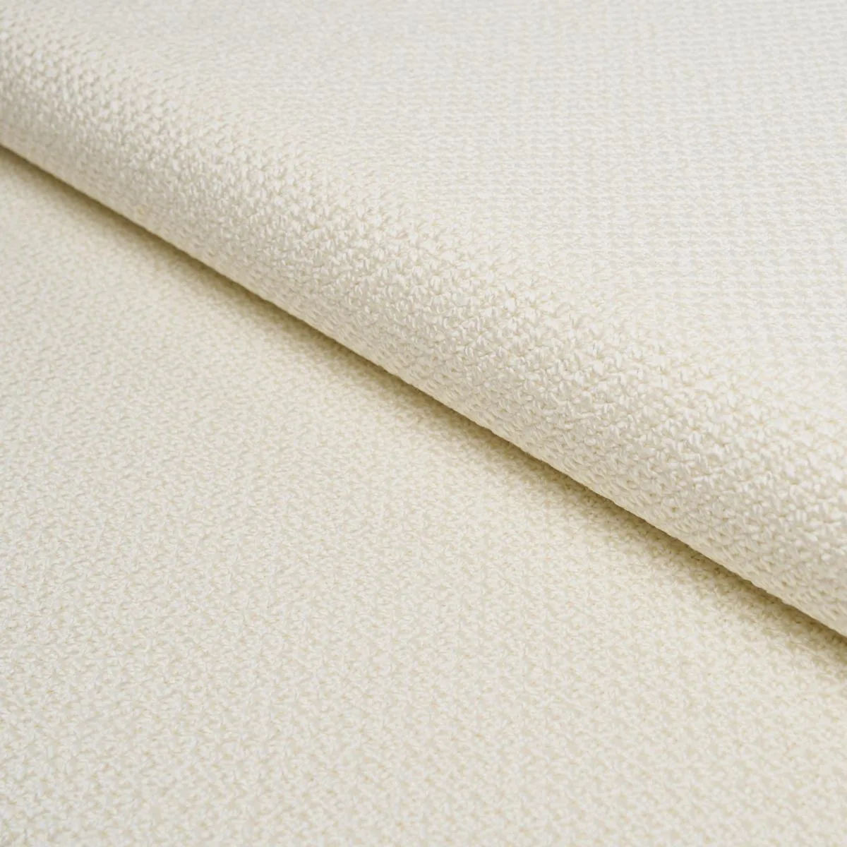 Schumacher 86260 Raye Performance White fabric swatch