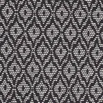 Schumacher 70552 Red Hook Charcoal fabric swatch