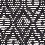 Schumacher 70552 Red Hook Charcoal fabric swatch