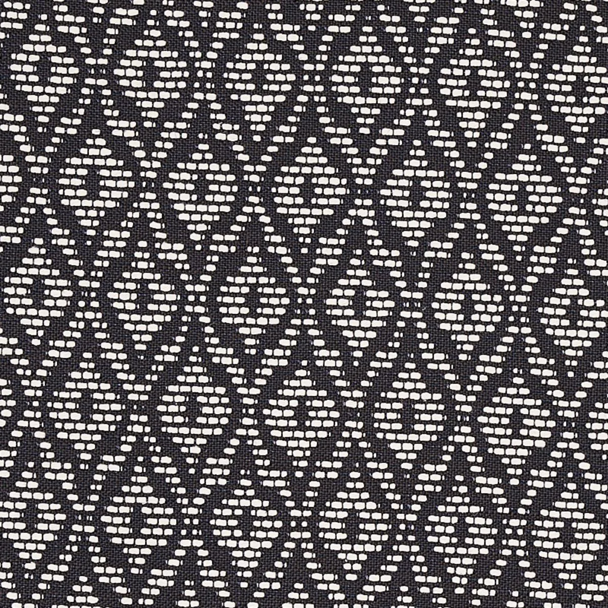 Schumacher 70552 Red Hook Charcoal fabric swatch