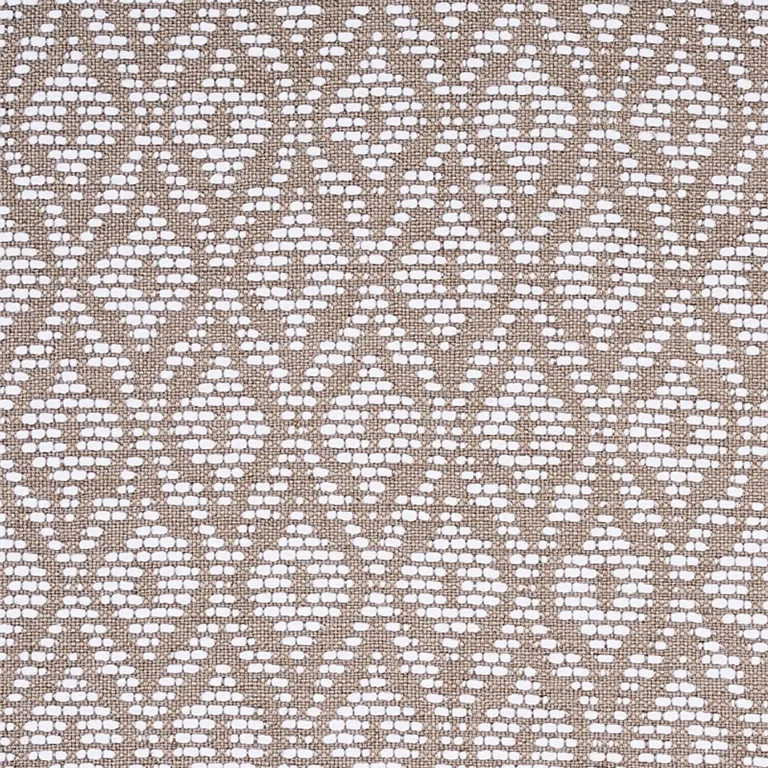 Schumacher 70550 Red Hook Taupe fabric swatch