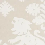 Schumacher 177302 Regalia Natural fabric swatch