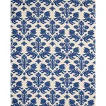 Schumacher 177305 Regalia Navy fabric swatch