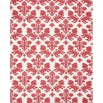 Schumacher 177304 Regalia Red fabric swatch
