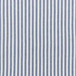 Schumacher 70030 Regatta Linen Stripe Sheer Chambray fabric swatch