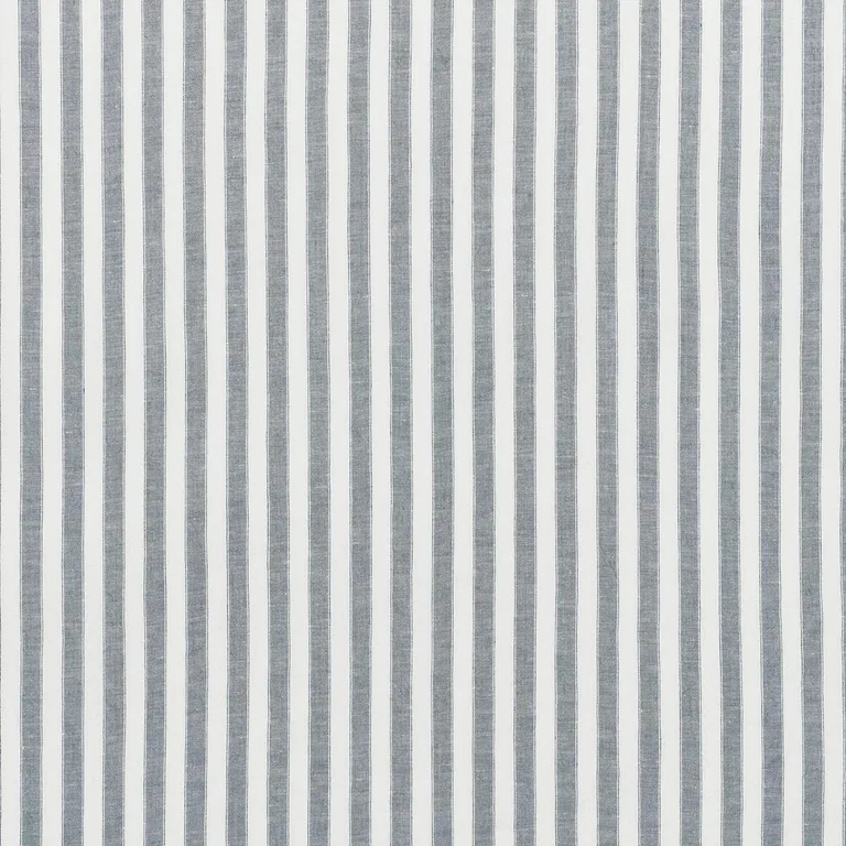 Schumacher 70031 Regatta Linen Stripe Sheer Lagoon fabric swatch