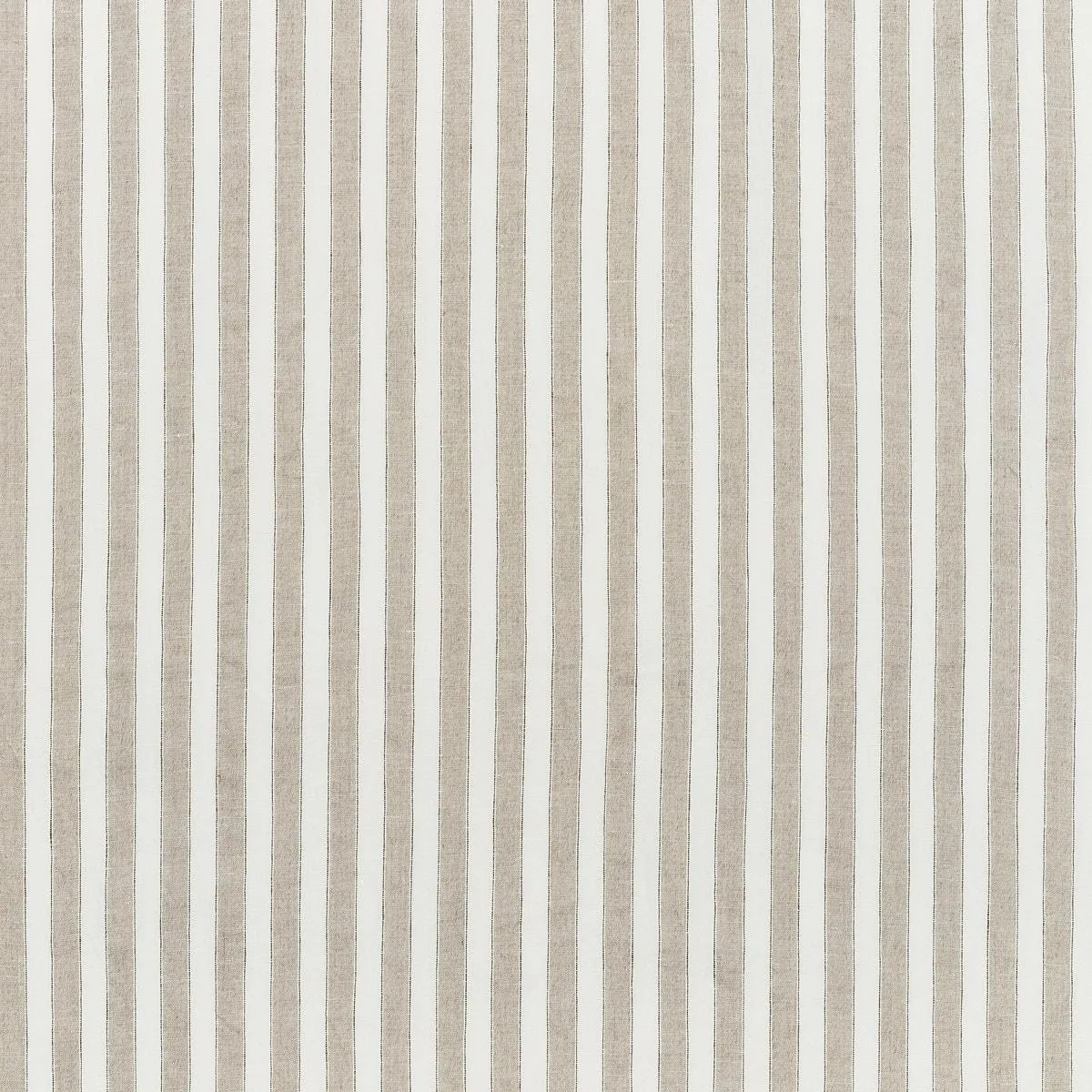 Schumacher 70036 Regatta Linen Stripe Sheer Linen fabric swatch