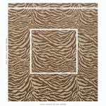Schumacher 77770 Regine Strie Velvet Beige fabric swatch