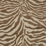 Schumacher 77770 Regine Strie Velvet Beige fabric swatch