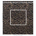Schumacher 77771 Regine Strie Velvet Ebony fabric swatch