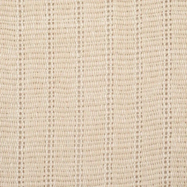 Schumacher 84040 Remi Handwoven Linen Casement Natural fabric swatch