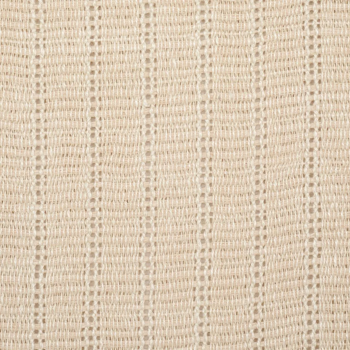Schumacher 84040 Remi Handwoven Linen Casement Natural fabric swatch