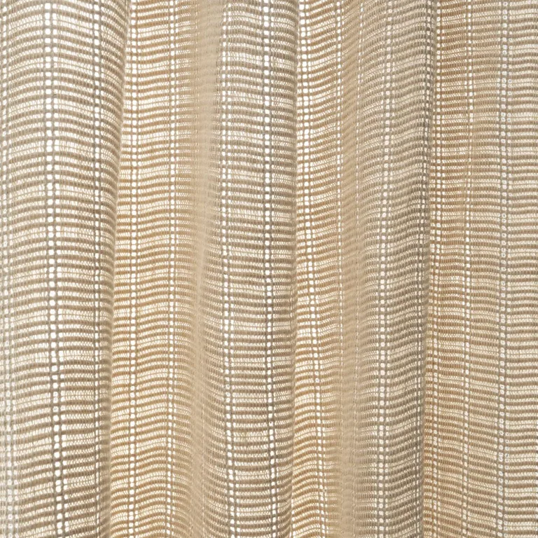 Schumacher 84040 Remi Handwoven Linen Casement Natural fabric swatch