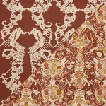 Schumacher 87550 Reversible Digital Damask Chartreuse fabric swatch
