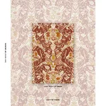 Schumacher 87550 Reversible Digital Damask Chartreuse fabric swatch