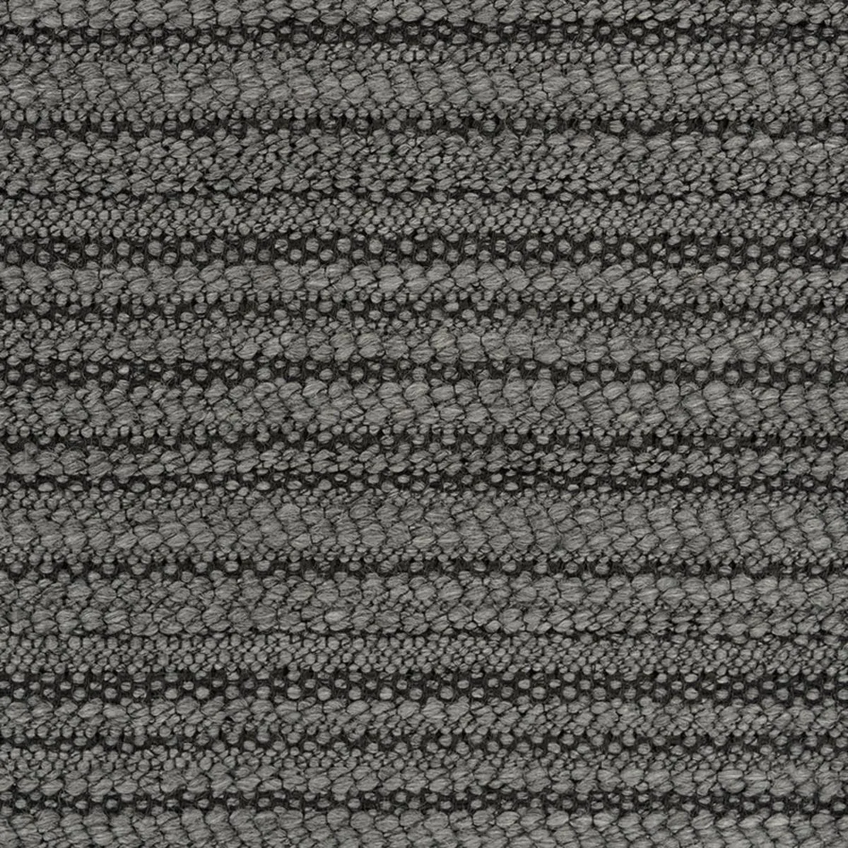 Schumacher 72522 Reyes Bouclé Charcoal fabric swatch