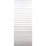 Schumacher 81140 Ribbon Appliqué Panel Grey On Ivory fabric swatch