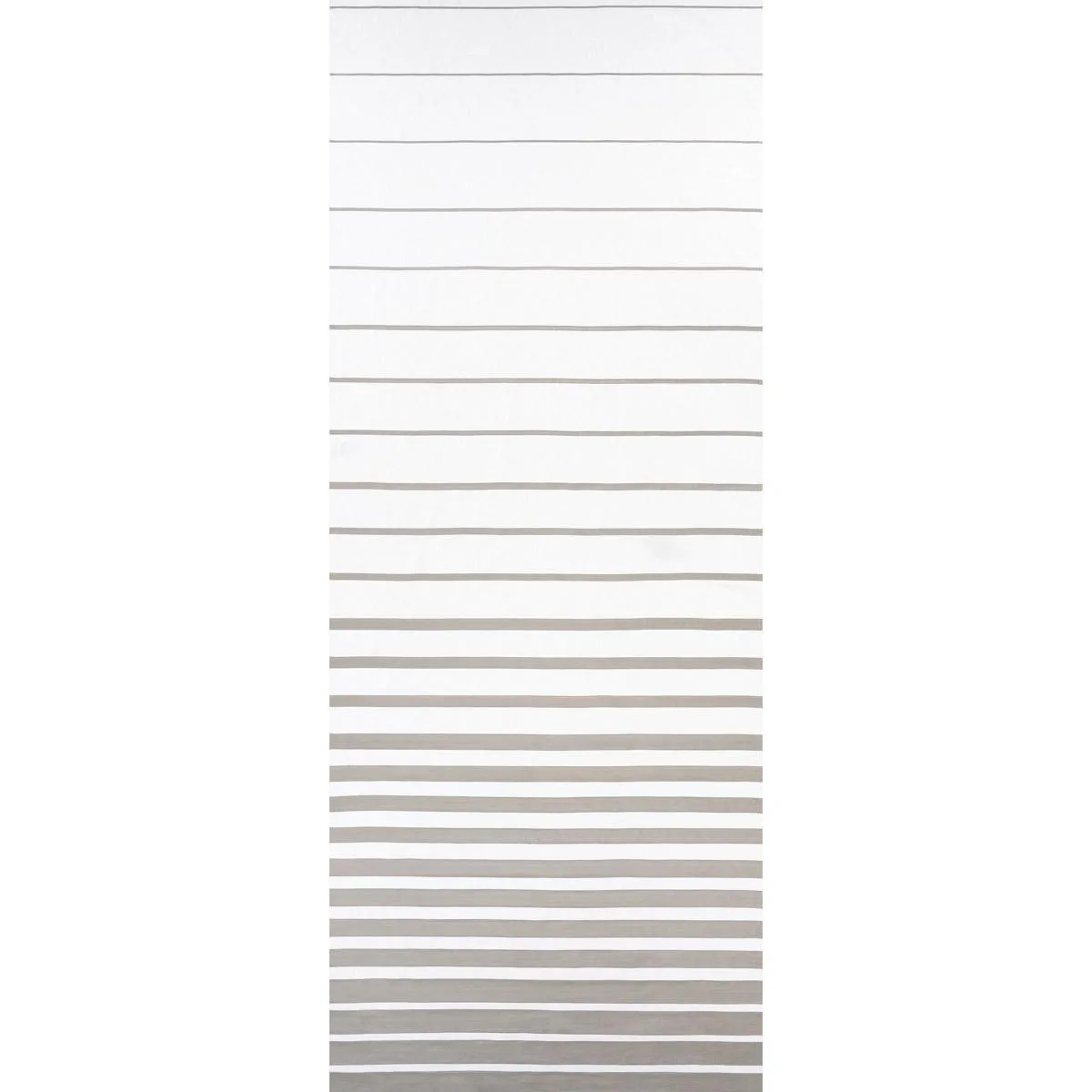 Schumacher 81140 Ribbon Appliqué Panel Grey On Ivory fabric swatch