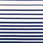 Schumacher 81141 Ribbon Appliqué Panel Navy On Ivory fabric swatch