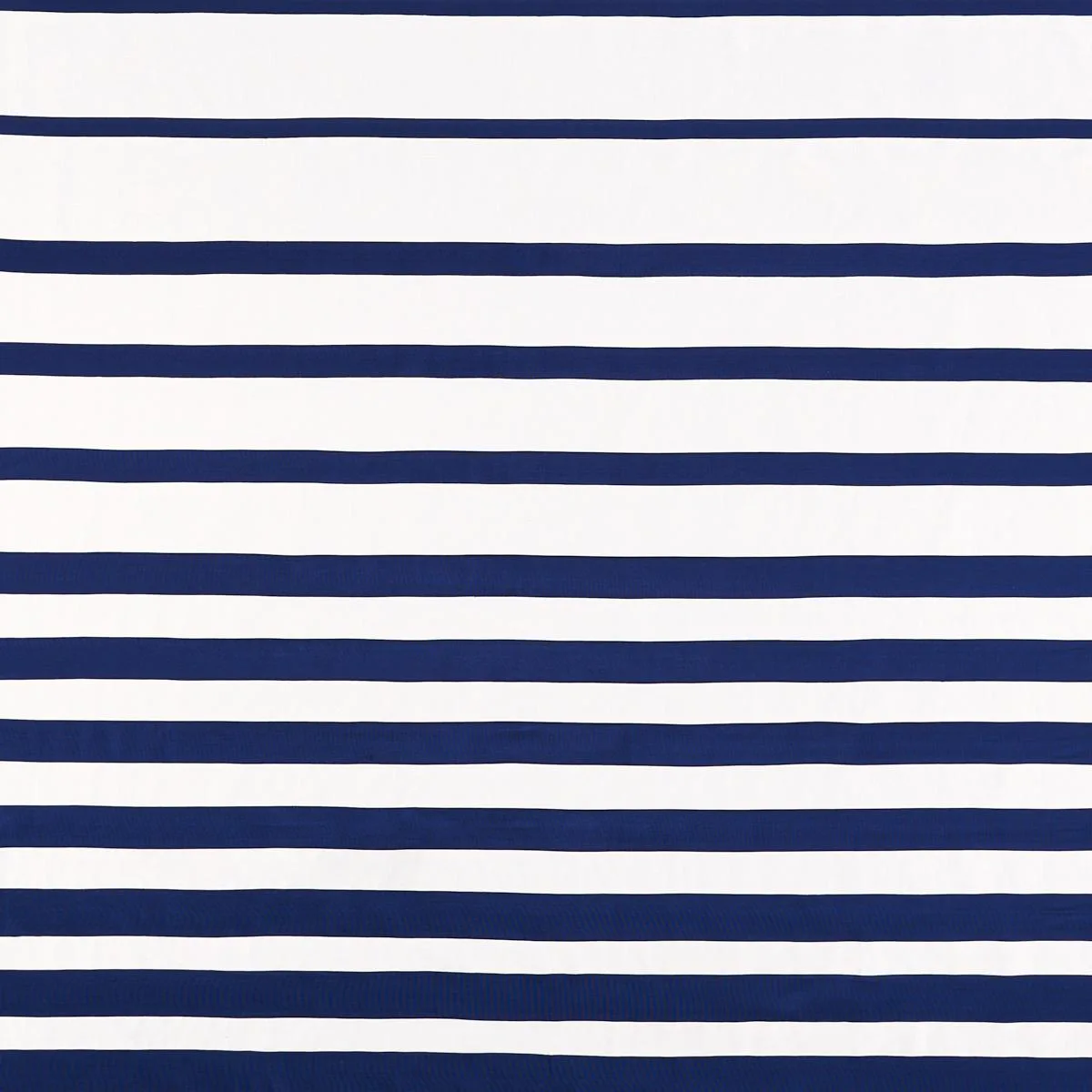 Schumacher 81141 Ribbon Appliqué Panel Navy On Ivory fabric swatch