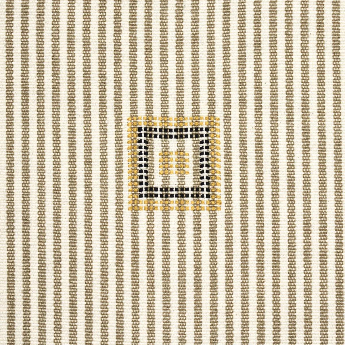 Schumacher 82860 Ribbon Ii Oregano fabric swatch