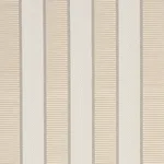 Schumacher 77101 Ribbon Stripe Champagne fabric swatch