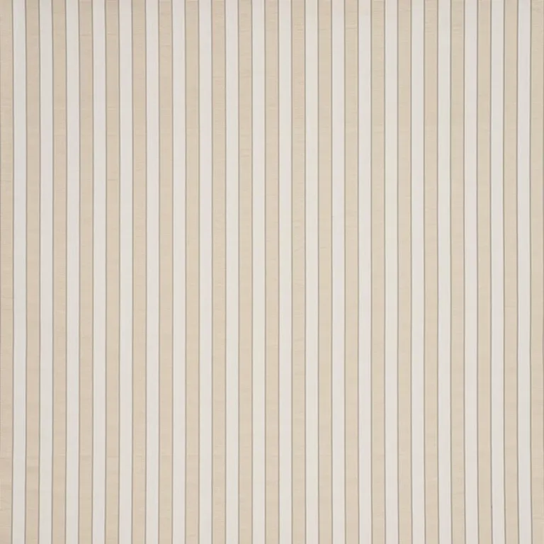 Schumacher 77101 Ribbon Stripe Champagne fabric swatch