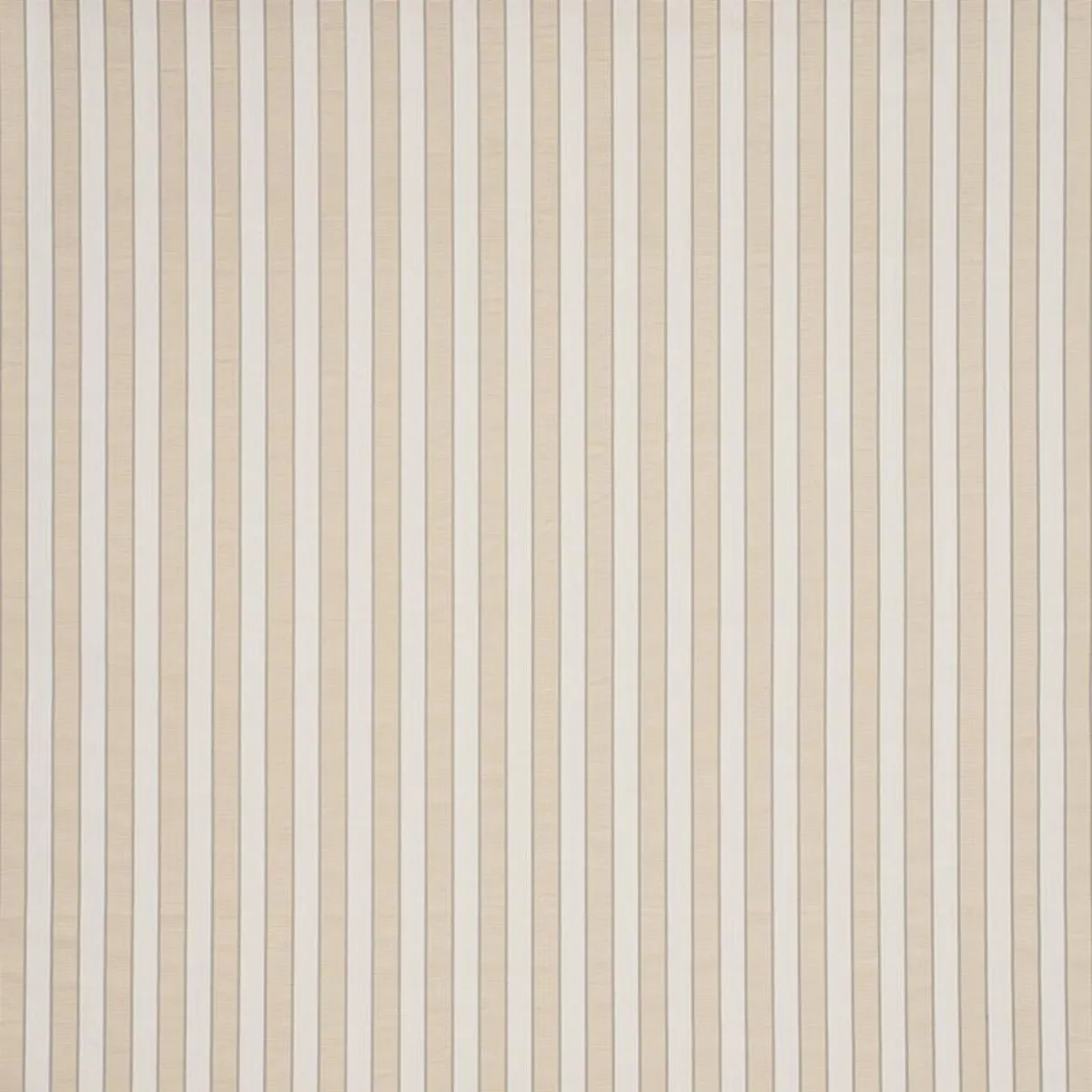 Schumacher 77101 Ribbon Stripe Champagne fabric swatch