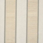 Schumacher 77101 Ribbon Stripe Champagne fabric swatch