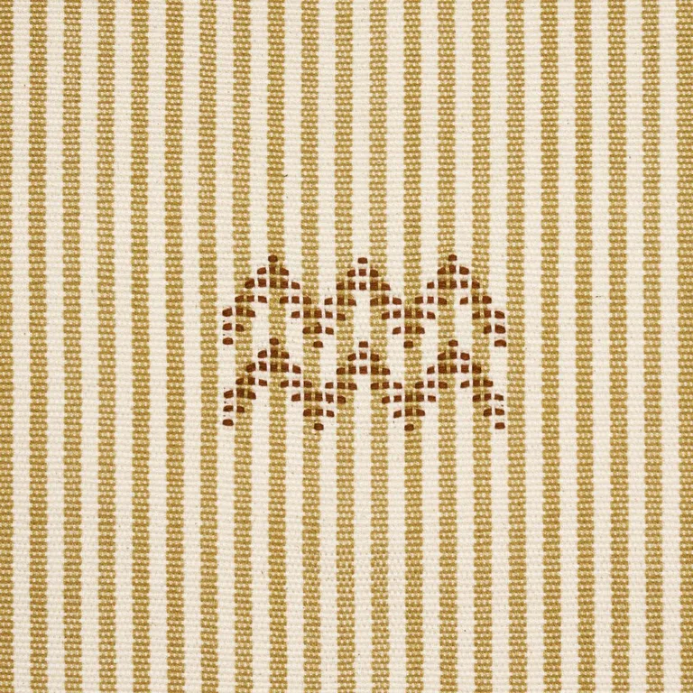 Schumacher 82851 Ribbon Wheat fabric swatch