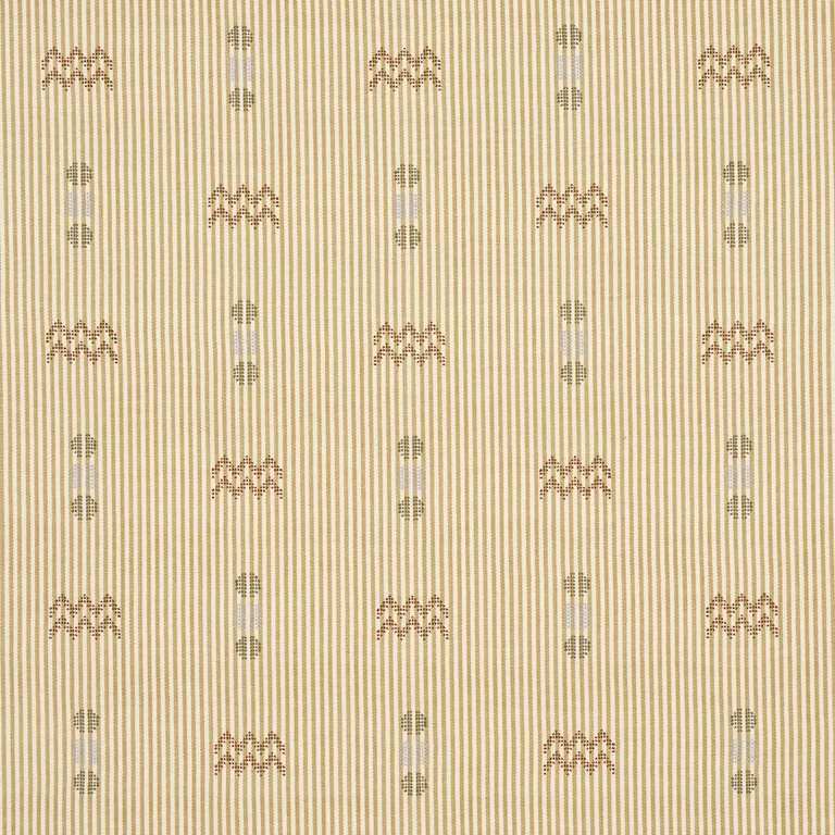 Schumacher 82851 Ribbon Wheat fabric swatch