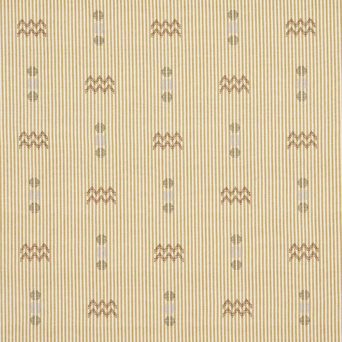 Schumacher 82851 Ribbon Wheat fabric swatch