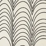 Schumacher 177112 Richter Black fabric swatch