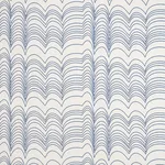 Schumacher 177110 Richter Blue fabric swatch