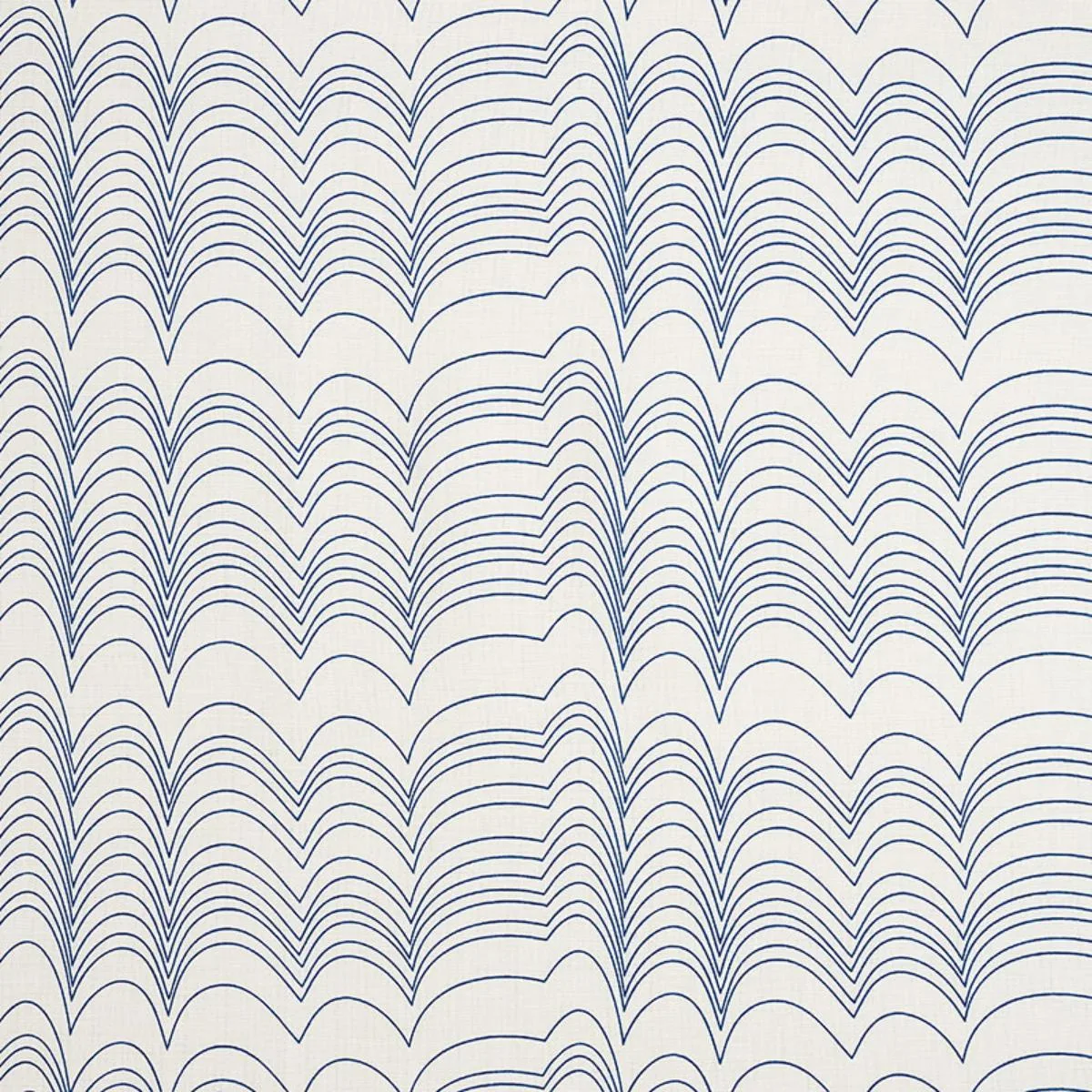 Schumacher 177110 Richter Blue fabric swatch