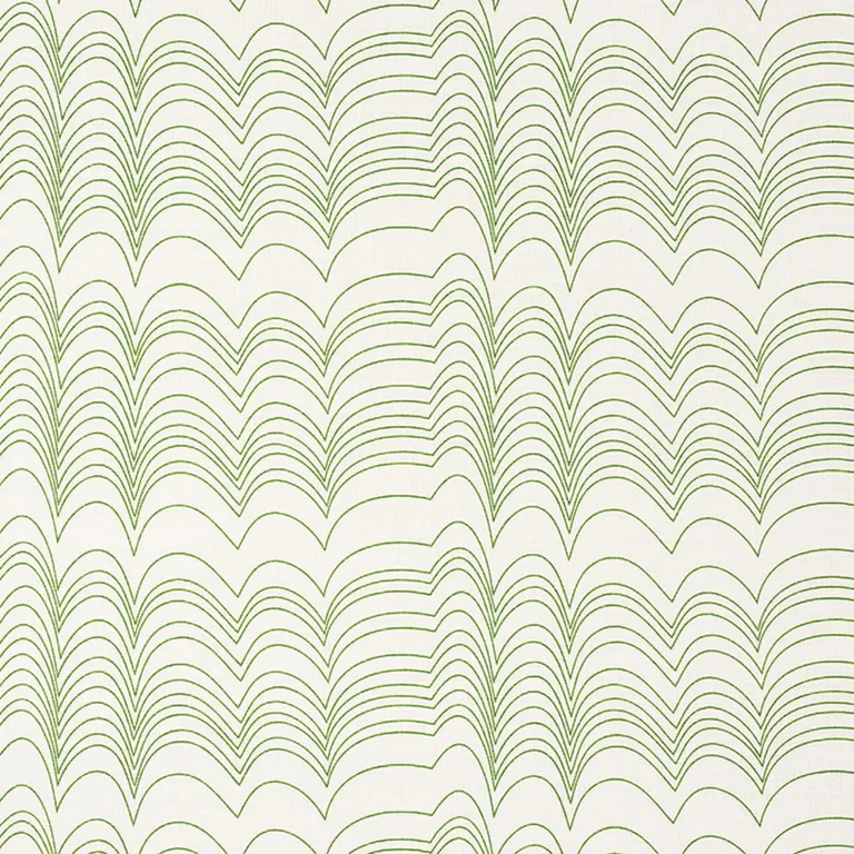 Schumacher 177111 Richter Green fabric swatch