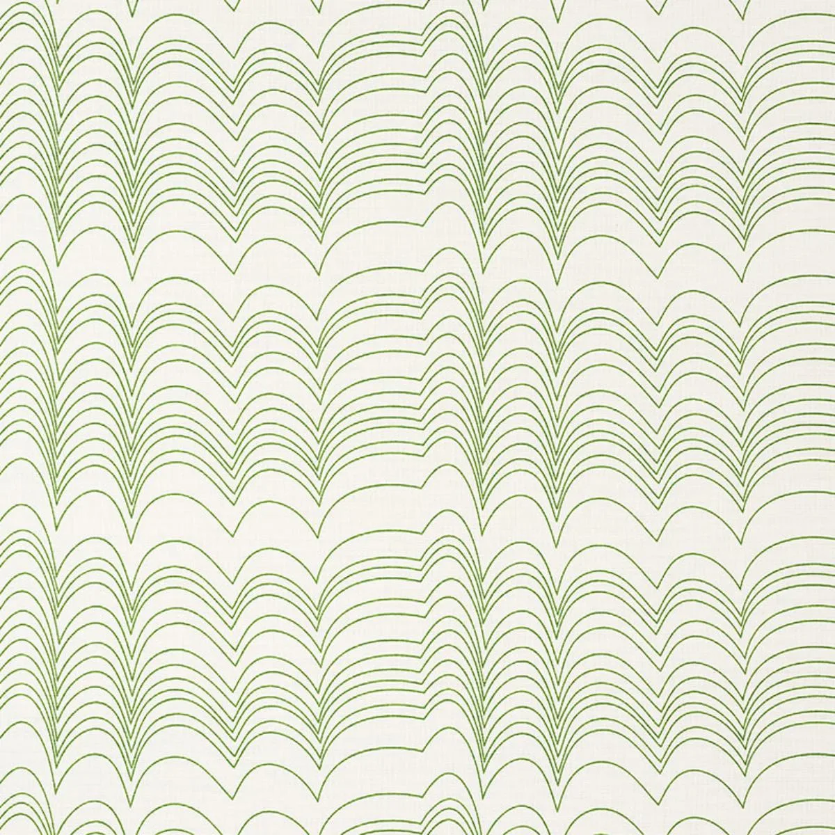 Schumacher 177111 Richter Green fabric swatch