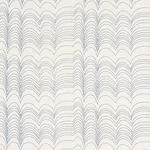 Schumacher 182231 Richter Linen Print Blue fabric swatch