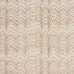Schumacher 182230 Richter Linen Print Neutral fabric swatch
