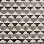 Schumacher 81822 Ridge Line Velvet Stone Grey fabric swatch