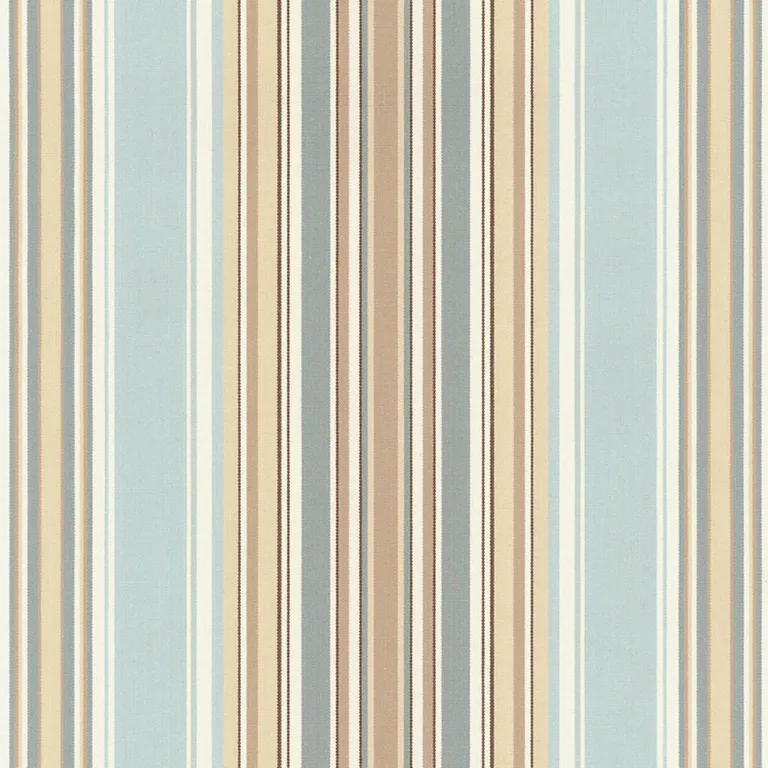 Schumacher 62372 Ridge Stripe Mineral fabric swatch