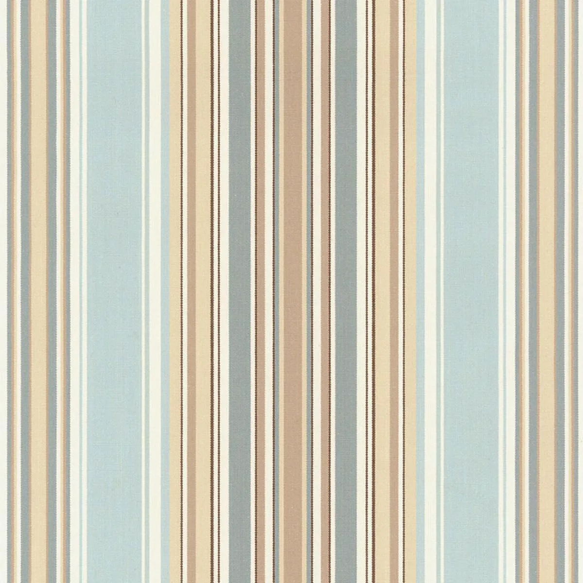 Schumacher 62372 Ridge Stripe Mineral fabric swatch