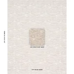 Schumacher 85610 Ridgeline Buff fabric swatch